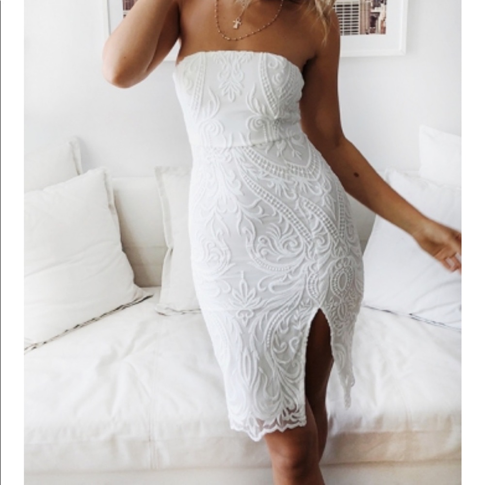 White dress